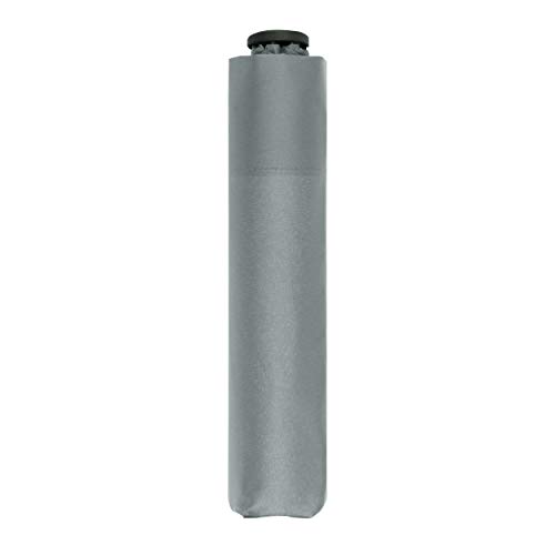 doppler Taschenschirm Zero,99 – Gewicht von nur 99 Gramm – Stabil – Windproof – 21 cm – Cool Grey von Doppler