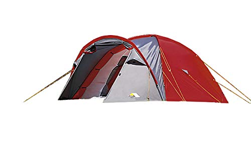 Camping Zelt dwt Hiker rot 2 Personen oder 3 Personen Kuppelzelt Tunnelzelt Kinderzelt Campingzelt, Größenauswahl:Gr. 2 von dwt