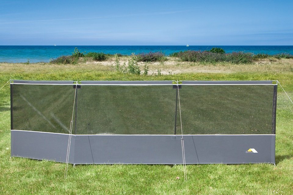 dwt Windschutz Windschutz Tennis, 450x130cm mit Gestänge 22x1 mm von dwt
