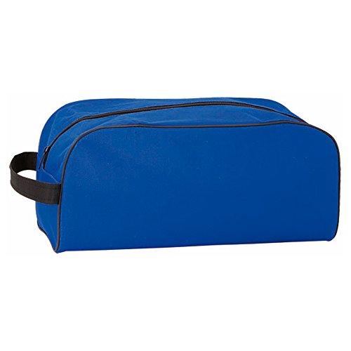 eBuyGB 1291904 Schwarze Sporttasche für Fußballschuhe/Wanderschuhe – Aufbewahrungstasche für Schuhe (blau), Einheitsgröße von eBuyGB