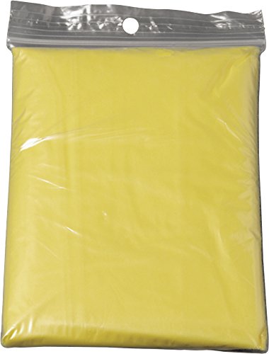 eBuyGB Herren 1216528–5 Wasserdicht Regen Poncho, 5er pack gelb, One Size von eBuyGB