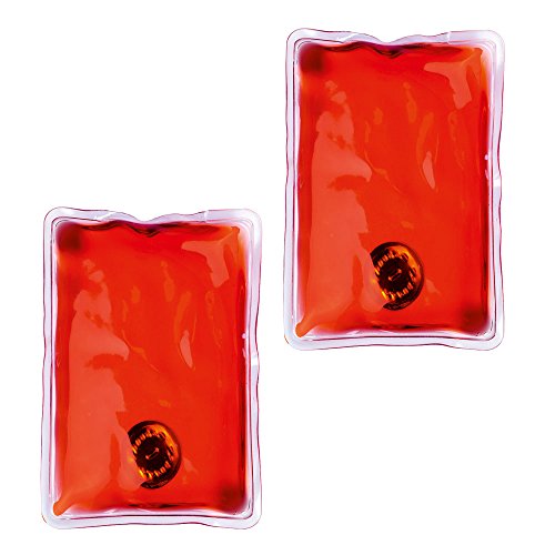 eBuyGB Herren 1277725–2 Instant Heizung Gel Handwärmer (2 Stück), rot, one size von eBuyGB