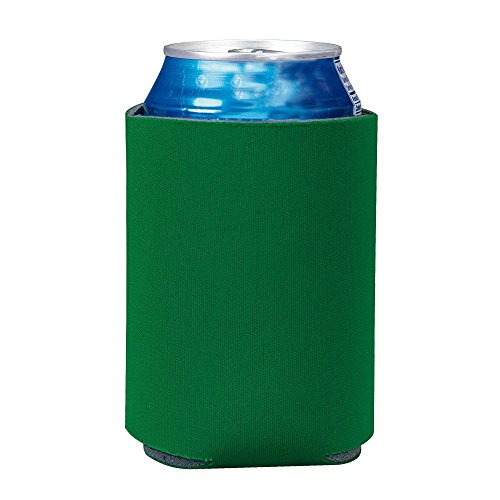 eBuyGB Isolierter Koozie Sleeve Getränkehalter, zusammenklappbar, 330 ml S grün von eBuyGB