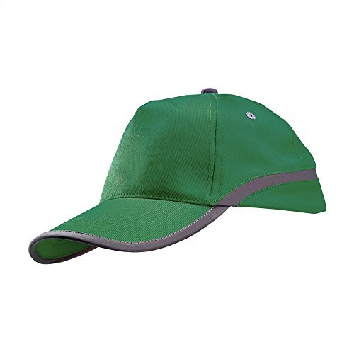 eBuyGB Unisex High Viz Baseball Cap Safety Workwear Gr. M, grün von eBuyGB