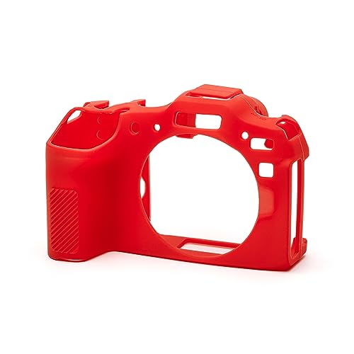 easyCover - Silikon Kameratasche - Schutz für Ihre Kamera - Canon R8 - Rot von easyCover