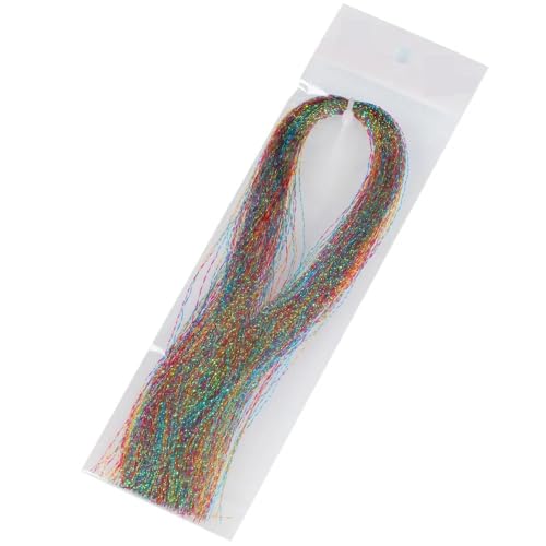 Crystal Shining,String Hook Lure Assist Fly Fishing Tool, Luminous Silk Twisted Strand String, Tying Lure Flies Accessories 1pc (Color : 8) von easyhaha