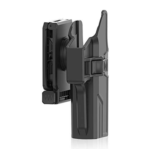 efluky Glock Holster Pistole Gürtelholster Fit Glock 17 22 31(Gen1-5), 360° Belt von efluky