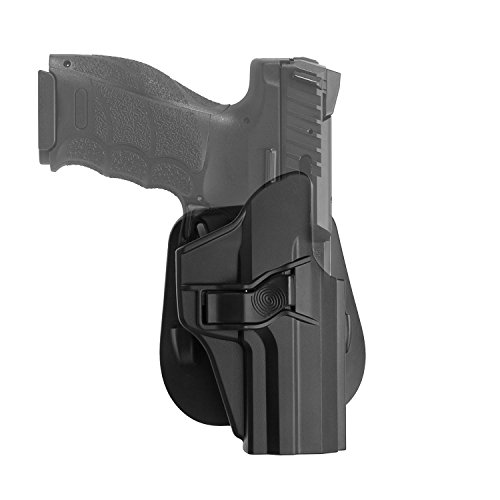 efluky HK Paddelholster Holster Pistole HK USP Holster Fit H&K USP 9mm/.40 Full Size, Paddle 60° Einstellbar von efluky