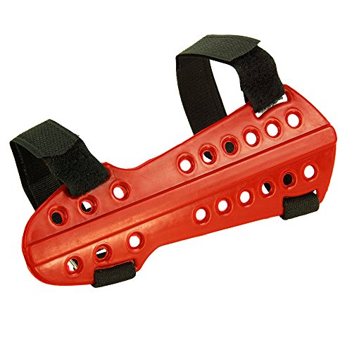 elToro Armschutz Pro - Farbe: rot; Zubehör für Bogenschießen, Pfeil und Bogen, Bogensport von elToro