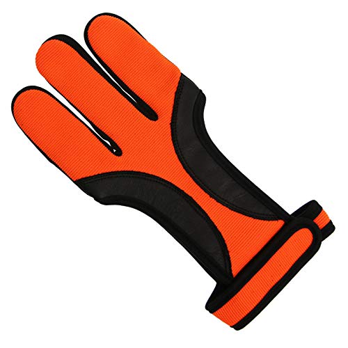 elToro Chroma - Schießhandschuh - Farbe: Orange - Größe: L; Zubehör Bogenschießen, Pfeil und Bogen, Bogensport, Handschuh von elToro