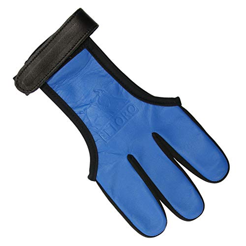elToro Prisma II - Schießhandschuh - Farbe: Blau - Größe: XL; Zubehör Bogenschießen, Pfeil und Bogen, Bogensport, Handschuh von elToro