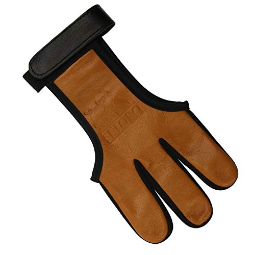 elToro Prisma II - Schießhandschuh - Farbe: Braun - Größe: L; Zubehör Bogenschießen, Pfeil und Bogen, Bogensport, Handschuh von elToro