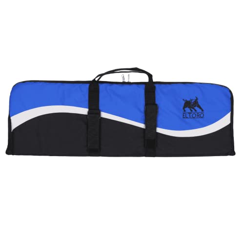 elToro Wave - Bogentasche, aus robustem wasserabweisenden Cordura, für Recurvebögen (Blau) von elToro