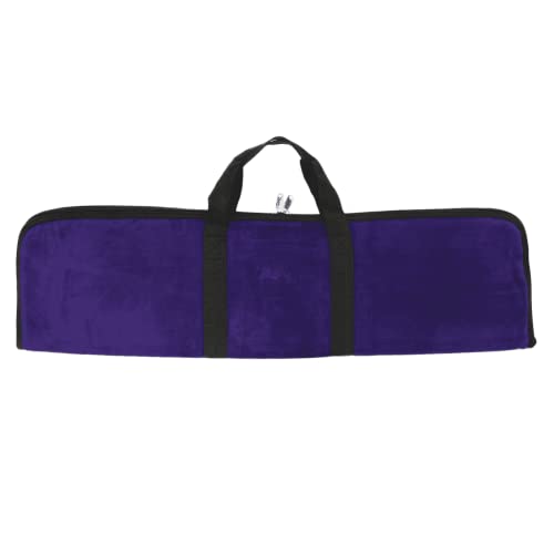 elToro Wild Colorz Velour - Bogentasche, praktische Bogentasche aus weichem Velourleder mit Taschen fürs Mittelstück und die Wurfarme (Violett) von elToro