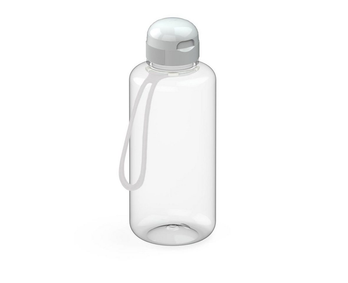 elasto Thermoflasche Trinkflasche "Sports" klar-transparent inkl. Strap 1 von elasto