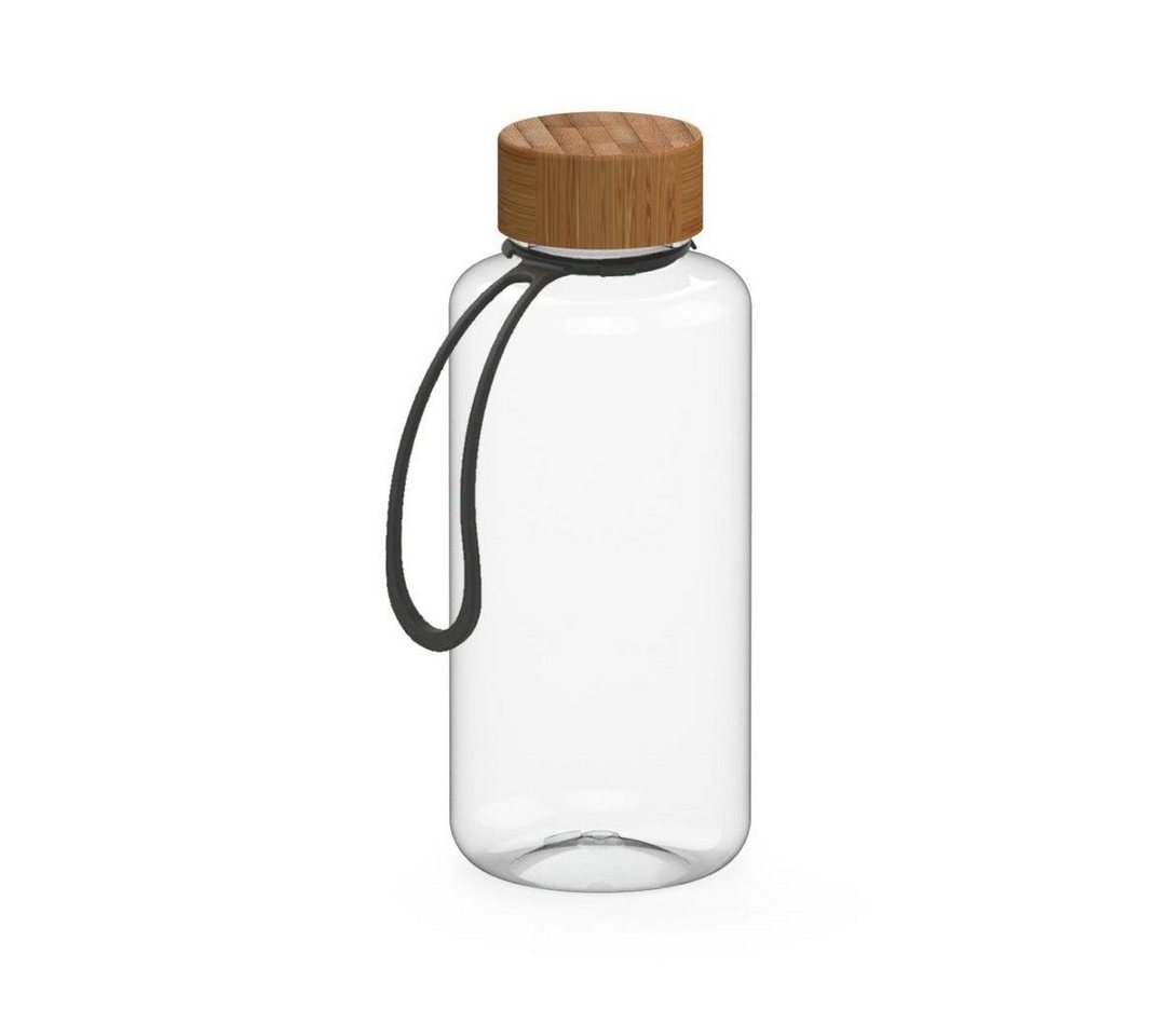 elasto Thermoflasche Trinkflasche Natural" klar-transparent inkl. Strap 1" von elasto