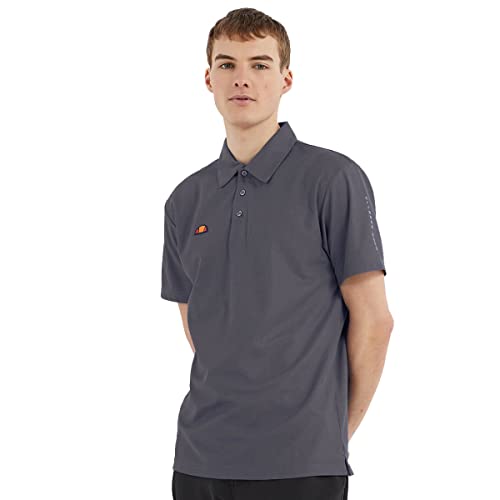 ellesse Bertola Herren Golf-Poloshirt, geruchshemmend, feuchtigkeitsableitend, 3 Knöpfe von Ellesse