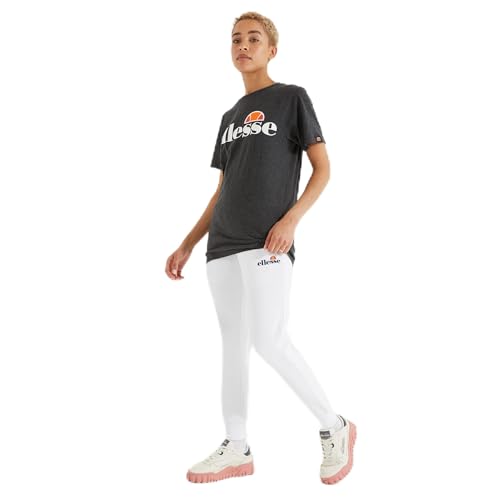 ellesse Hallouli Fleece-Jogginghose, Weiß, Größe 46 von Ellesse