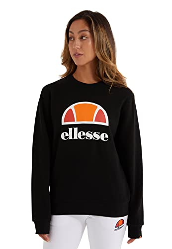 ellesse Ladies Corneo Sweatshirt, Black, 10 von Ellesse