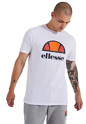 ellesse Mens Dyne Tee T-Shirt, White, 2XL von Ellesse