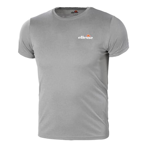 Ellesse Mens Malbe Tee Unterhemd, Grey Marl, 2XL von Ellesse