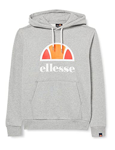 ellesse Ladies Yuffie OH Hoody Hoodie, Grey Marl, 6 von Ellesse