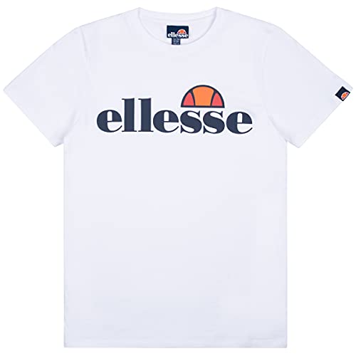 ellesse Malia T-Shirt für Kinder, Weiß, 8_9 von Ellesse