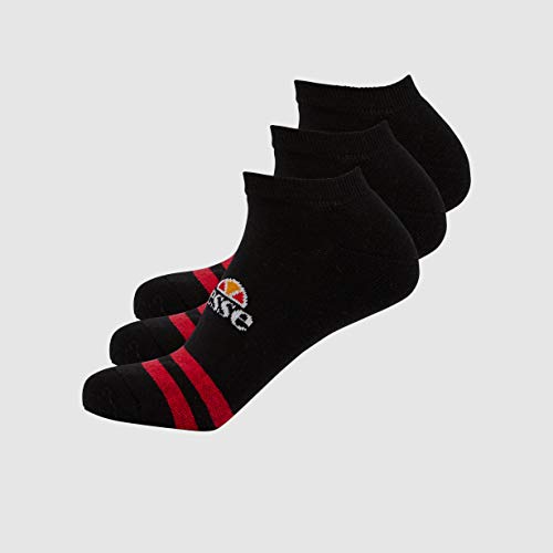 Ellesse Melna 3Pk Trainer Liner Socken, Black, 6-8.5 von Ellesse