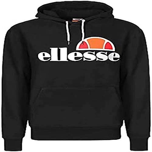 Ellesse Mens SL Gottero OH Hoody Sweatshirt, Black, 2XL von Ellesse