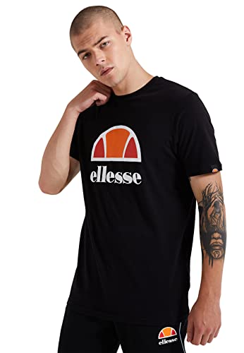 ellesse Mens Dyne Tee T-Shirt, Black, MED von Ellesse