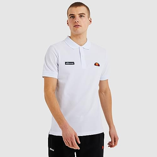 ellesse Herren Montura Polo, Weiß, XL EU von Ellesse