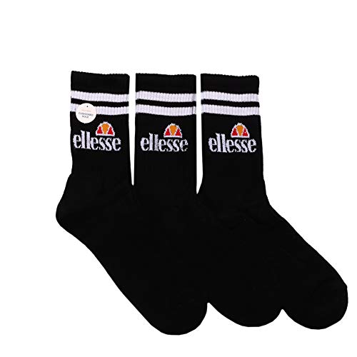 Ellesse Socken 3 Pack Schwarz, Size: 42-45 von Ellesse