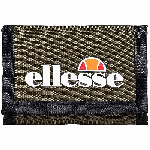 Ellesse Unisex Geldbeutel - Clarino Wallet, Klettverschluss, mit Innenfächern Khaki von Ellesse
