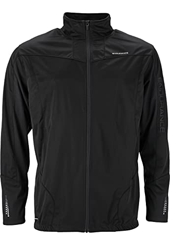endurance Herren Radtrikot CLUSON M Membrane CYCLING 1001 Black M von endurance