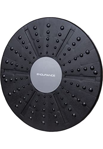 endurance Unisex Balance Board 1001 Black One size von endurance