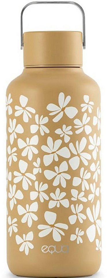 equa Trinkflasche Timeless Des Fleurs 600 ml, Edelstahl von equa