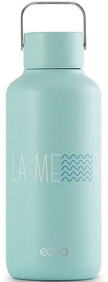 equa Trinkflasche Timeless La Mer, Edelstahl, 600 ml von equa