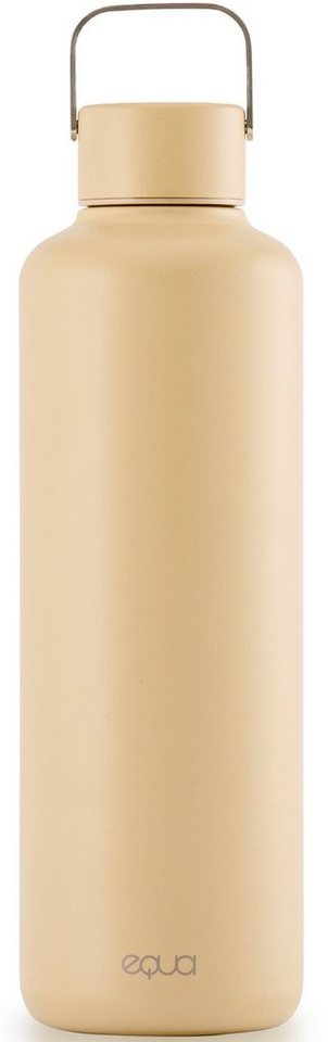 equa Trinkflasche Timeless Latte, Edelstahl, 1000 ml von equa