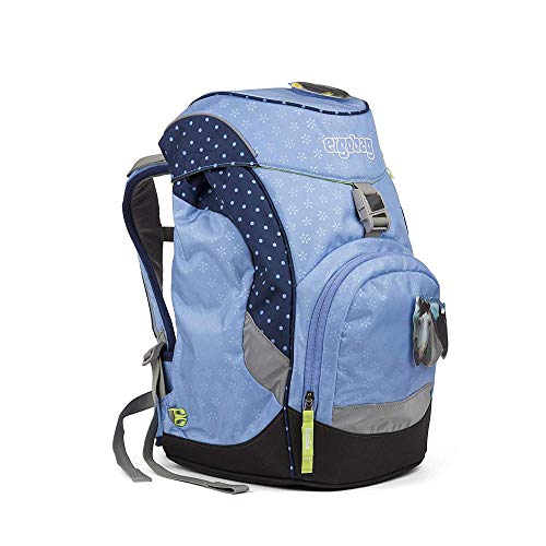 ERGOBAG HimmelreitBär Kinder-Rucksack, 35 cm, Blaue Punkte von ergobag