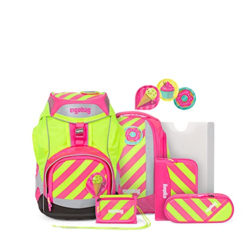 ergobag pack Set - ergonomischer Schulrucksack, Set 6-teilig - StrahleBär - Pink ergobag pack Set - ergonomischer Schulrucksack, Set 6-teilig - StrahleBär - Pink von ergobag