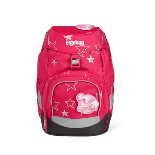 ergobag Unisex Jugend Prime School Backpack Set Rucksack, CinBearella (Rosa), Einheitsgröße von ergobag