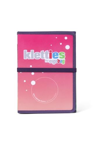 ergobag Sammelalbum 1-Teilig, Aufbewahrung für Kletties mit zwei Themenwelten Pink von ergobag