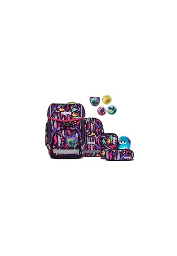 ergobag cubo Bundle Set ergonomischer Schulrucksack Klassisch 6-teilig 1. Klasse Grundschule von ergobag