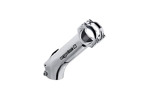 ErgoTec Unisex – Erwachsene High Charisma Vorbau, Silber, 90 mm von ergotec