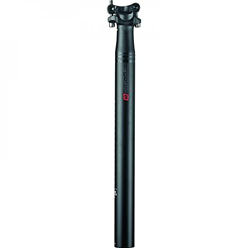 ErgoTec Unisex – Erwachsene Skalar XXL Patentsattelstütze, Schwarz, Ø 34.9 mm,400 mm von ergotec