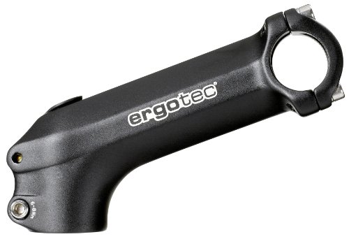 ergotec Unisex – Erwachsene Ahead-stængler -stilk karisma 25,4 / aluminium Al6061-t6, 20° Vorbau, Schwarz, 90 mm EU von ergotec