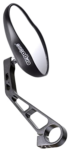 ergotec Spiegel Humpert Rückspiegel M-88 (E-Bike geeignet), schwarz, One Size, 63500 von ergotec