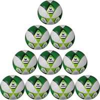 10er Ballpaket erima Hybrid 2.0 Trainingsball green/lime 3 von erima