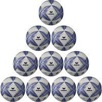 10er Ballpaket erima Senzor-Star Training Fußball blau/silber 4 von erima