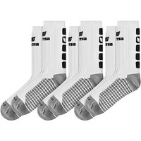 3er Pack erima Classic 5-C Socken weiß/schwarz 31-34 von erima